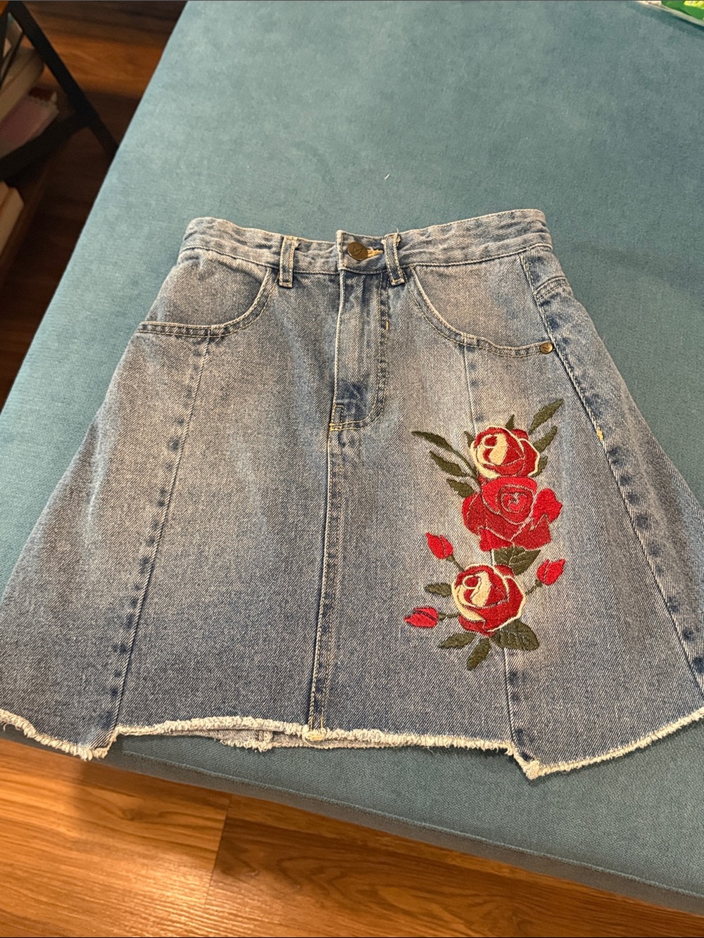 Princess Polly Disney Denim Skirt